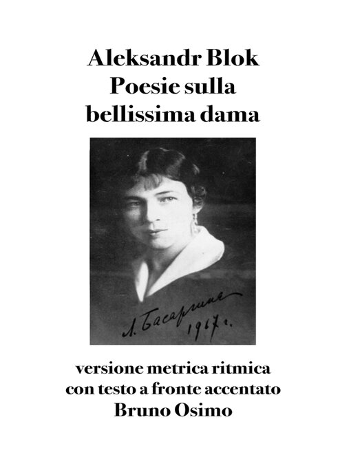 Title details for Poesie sulla bellissima dama by Aleksandr Blok - Wait list